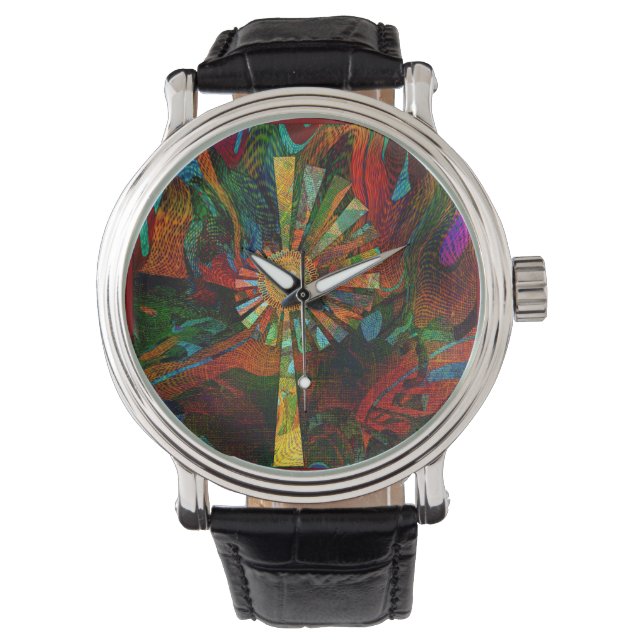 Montre d'art Abstrait (devant)