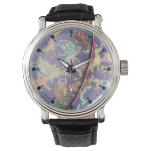 Montre d'astronomie de globe céleste
