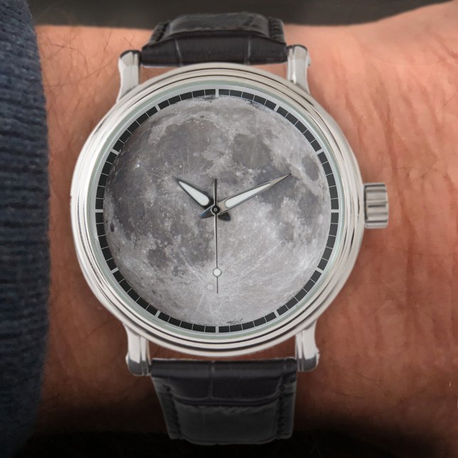 Montre d'astronomie de l'image de la pleine lune (Créateur téléchargé)