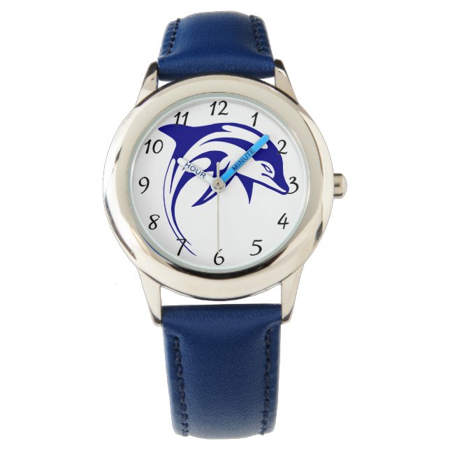 Montre Dauphin bleu (devant)