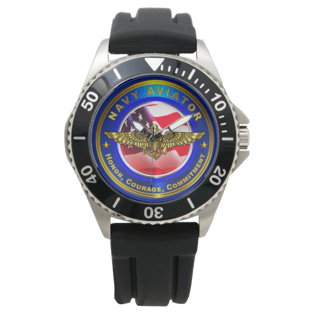 Montre d'aviateur naval (devant)