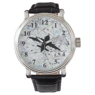 Montre d'aviation, cadeau pour le pilote, cadeau