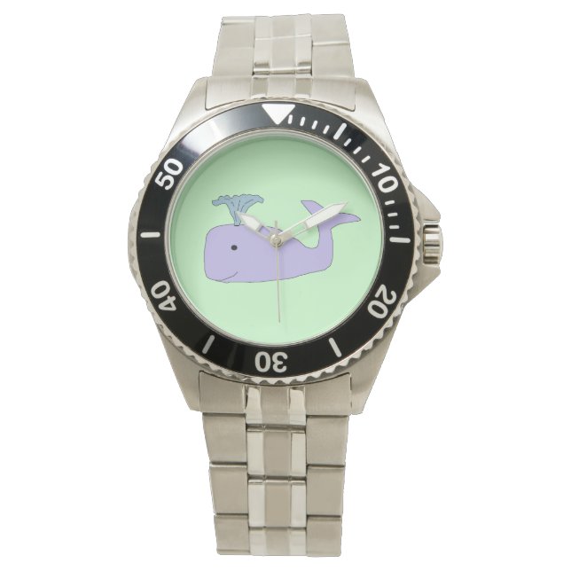 Montre de baleine pourpre (devant)