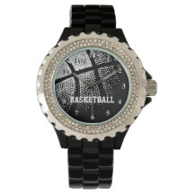 Montre de basket-ball | Personnalisable avec nom