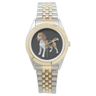 Montre de beagle pour les hommes