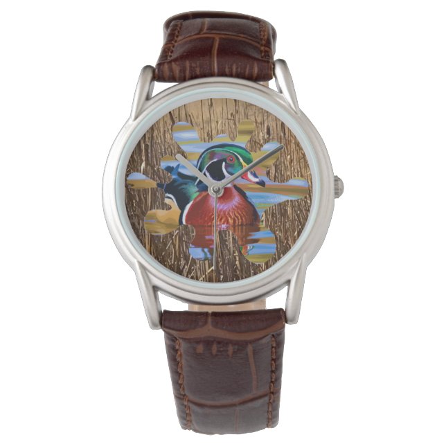 Montre De Canard De Bois, Chasse De Canard (devant)