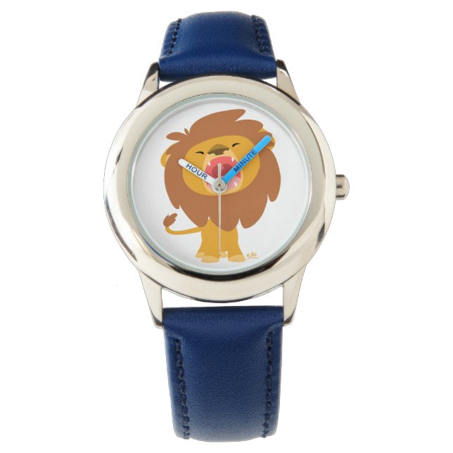 Montre de caricature Lion très puissant (devant)