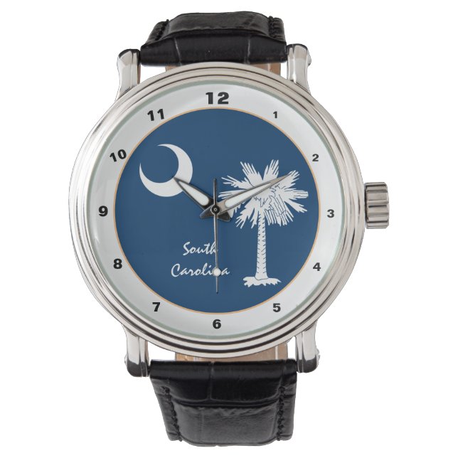 Montre de Caroline du Sud, Drapeau, Etats-Unis mod (devant)