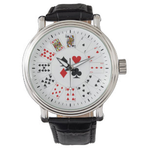 Montre de cartes de jeu