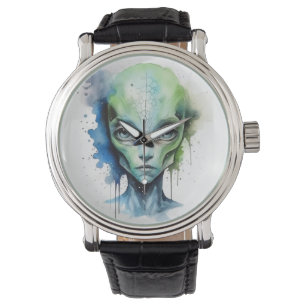 Montre De ce monde Galaxy Alien Ufo