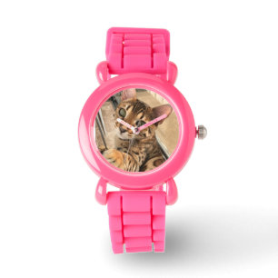 Montre de chat du Bengale