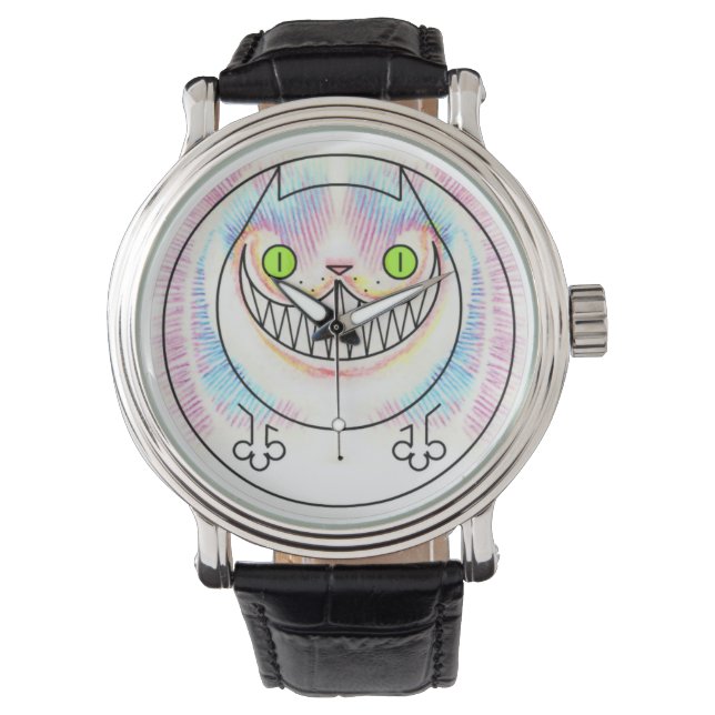 Montre de chat en graisse de dessin (devant)