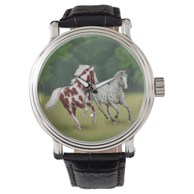 Montre De Chevaux Occidentaux Libres (devant)