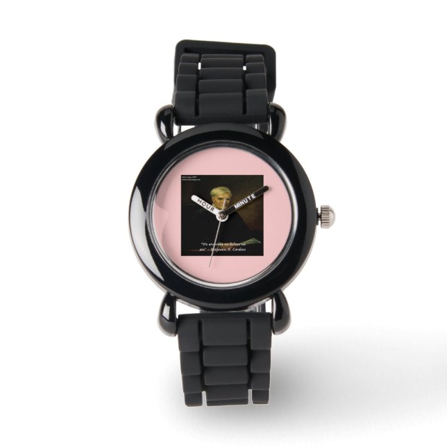 Montre de citation « Qui nous sommes » de Benjamin (Recto)