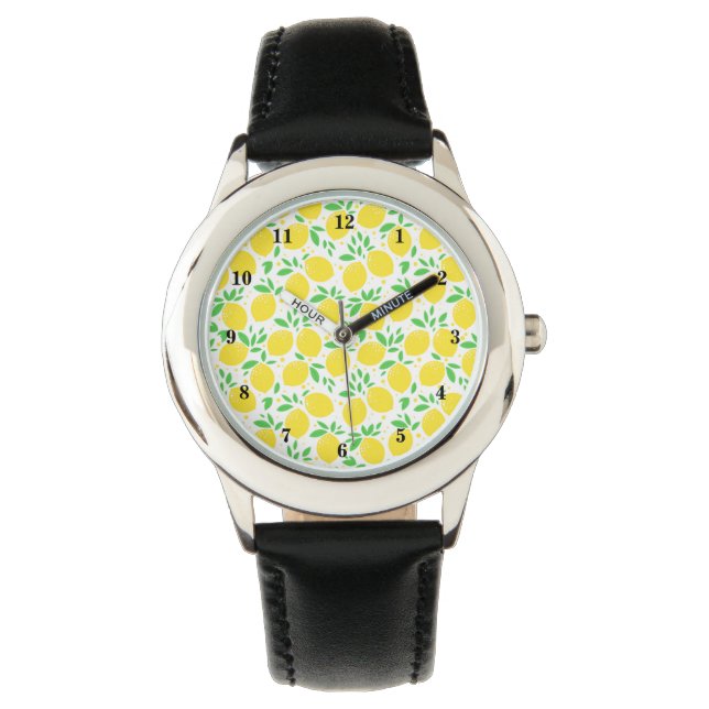 Montre de citron jaune (devant)
