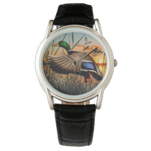Montre de colard volant, Chasse au canard