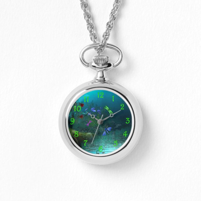 Montre de collier de libellules (Recto)