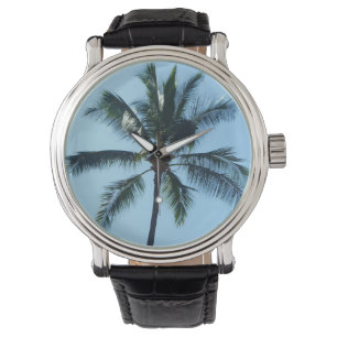 Montre de cuir de Tree* de *Palm
