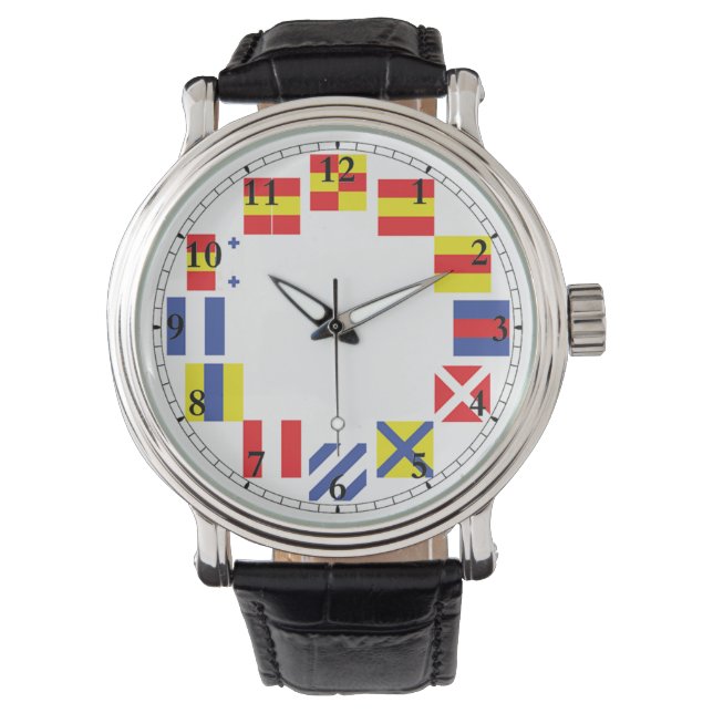 Montre de drapeau de Bunting (devant)