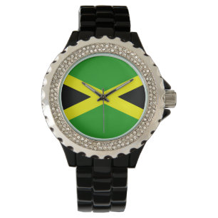 Montre de drapeau de la Jamaïque