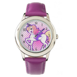 Montre de filles de licorne
