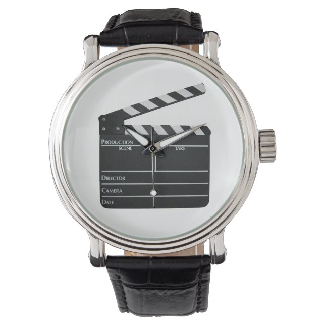 Montre de film en ardoise du réalisateur de carton (devant)