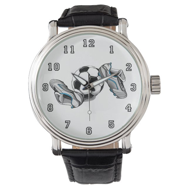 Montre de football pour hommes (devant)