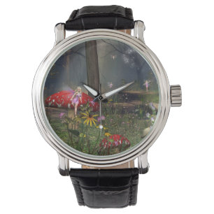 Montre de forêt de féerie