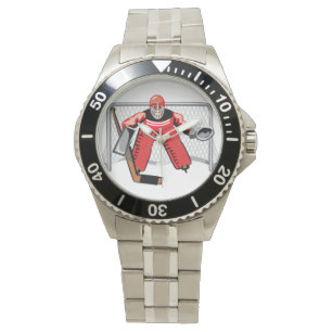 Montre de gardien de but de hockey sur glace