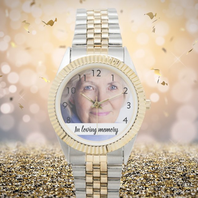 Montre de grand-mère commémorative personnalisée (Créateur téléchargé)