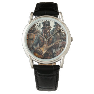 Montre de groupe Steampunk