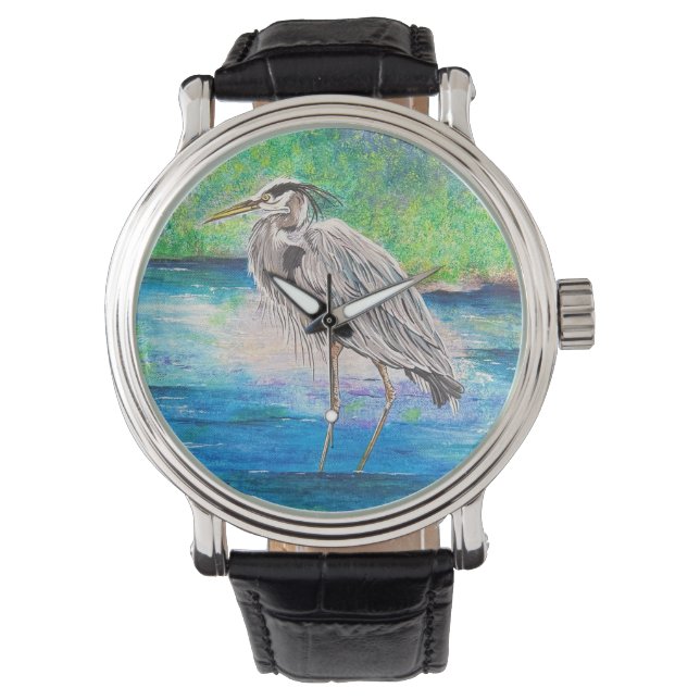 Montre de héros bleu (devant)