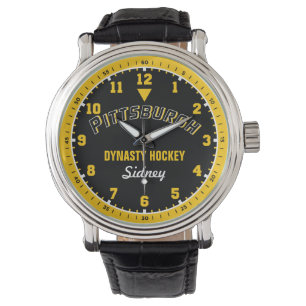 Montre de hockey de la dynastie Pittsburgh 12 heur