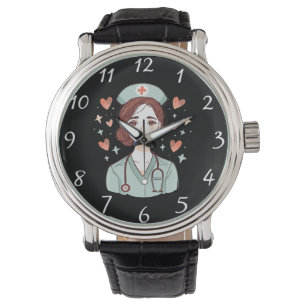 Montre de infirmière personnalisée Ajoutez votre