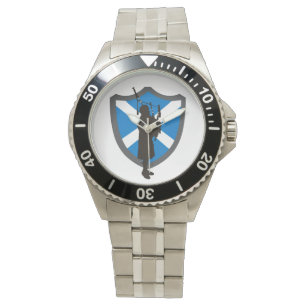 Montre de joueur de cornemuse de montagnard
