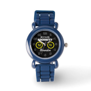 Montre de l'enfant de la sécurité de l'anneau po