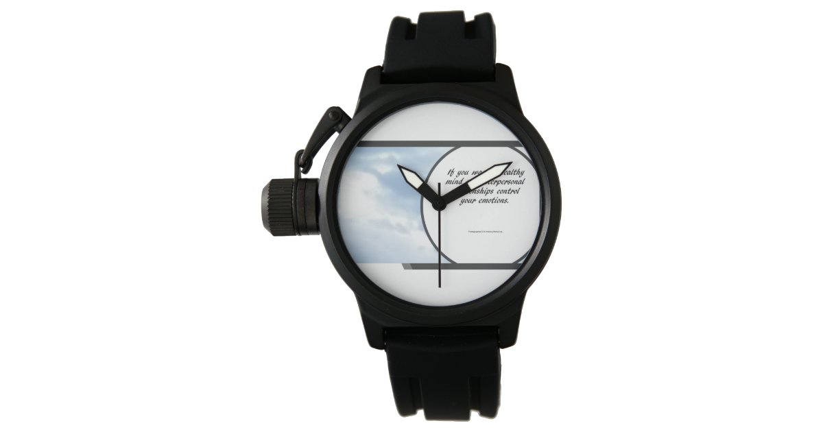Montre De L Ewatch Des Hommes De Citation D Esprit Zazzle Fr