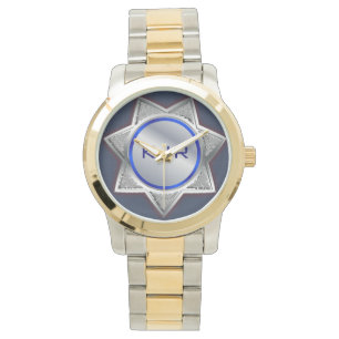 Montre de l'insigne du shérif fait sur commande d
