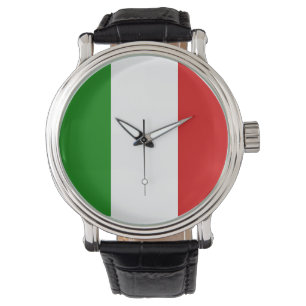 Montre de l'Italie - le drapeau de l'Italie