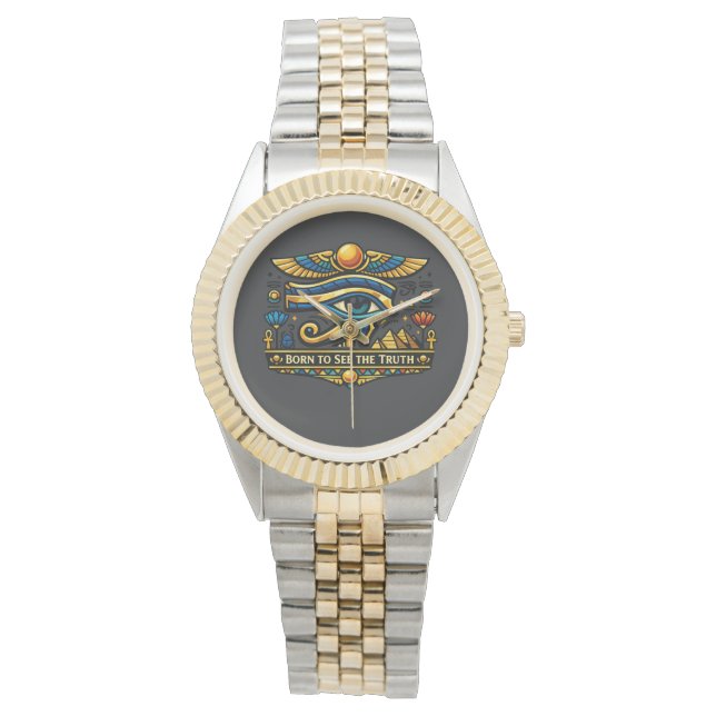 Montre de l'Œil d'Horus de l'Égypte ancienne (devant)