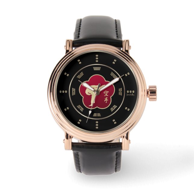 Montre de luxe Gold Karate (Recto)