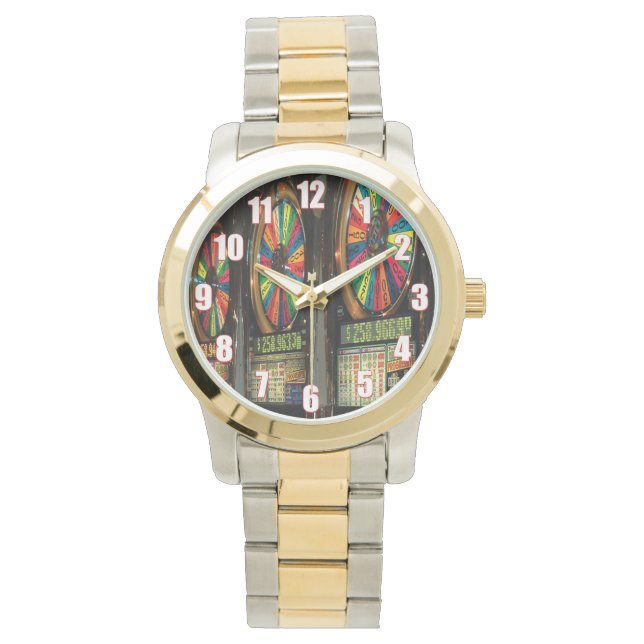 Montre de machine à sous Las Vegas (devant)