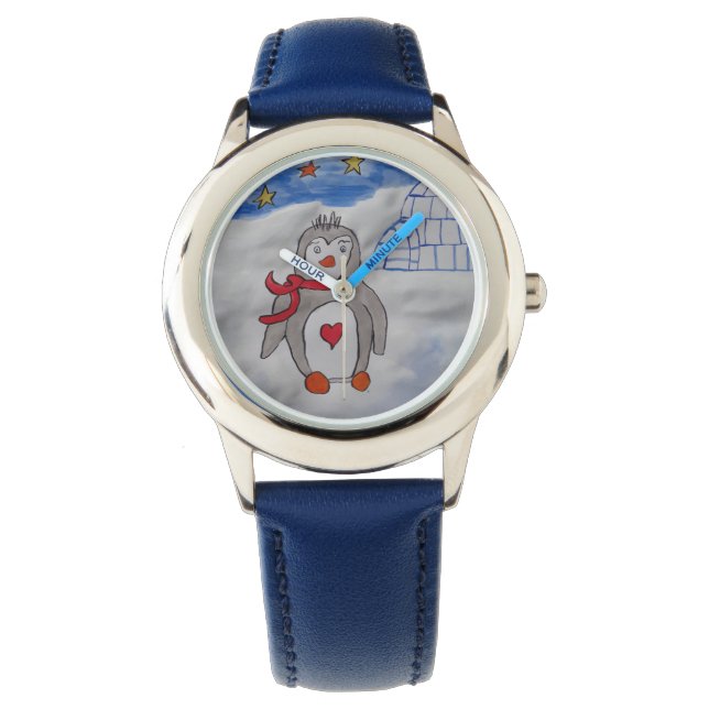 Montre de manchot de neige hivernal (devant)