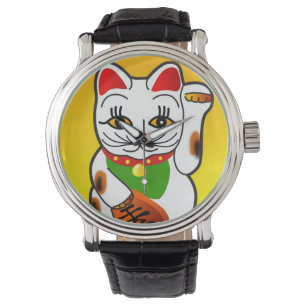 Montre de Maneki Neko de Japonais