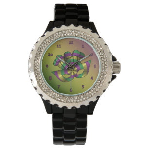 Montre de masque de mardi gras