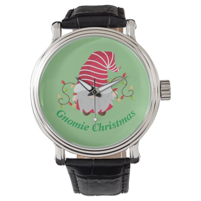 Montre de Noël Gnomie (devant)
