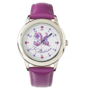 Montre de nom de Katherine d'art de griffonnage