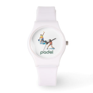 Montre de padel – Padel Chic Style Vibrant Blanc
