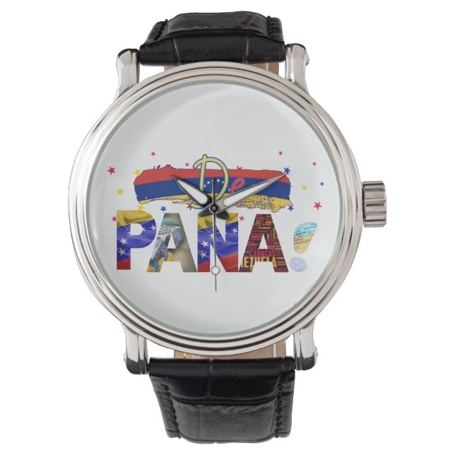 Montre De Pana Venezuela Slang Vénézuélien Amateurs de cu (devant)