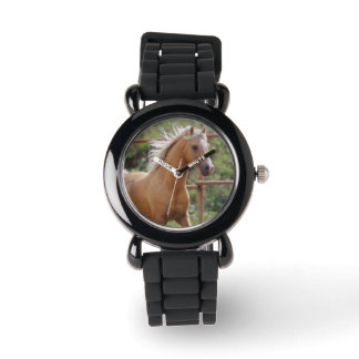 Montre de Parties scintillant en argent pour fille